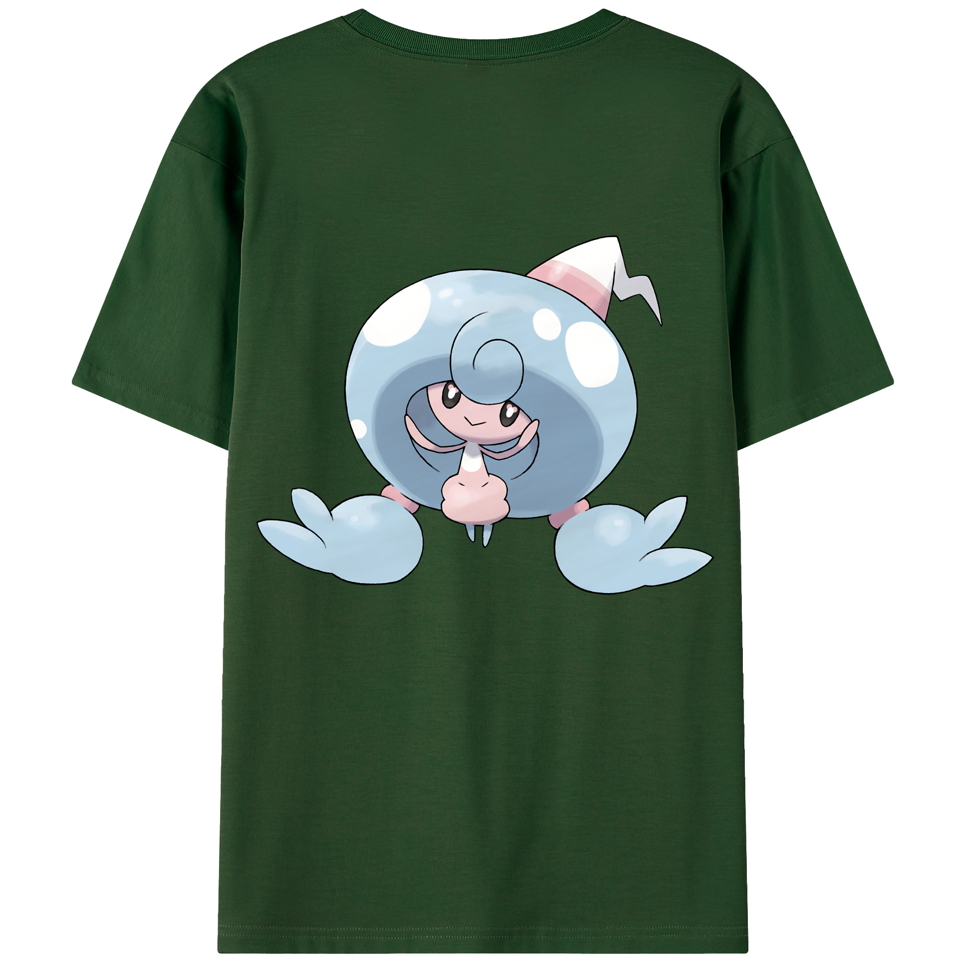 （画像用） ポケットモンスター Pokémon 綿100％半袖Tシャツ（背面プリント）